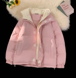 2026 Winter Fake Two Piece Hooded Parkas Men Fashion Loose Cotton-padded Clothes Coats for Male Long Sleeve Bread Jackets C969