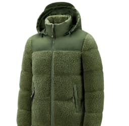 Men's 2026 Cotton Jacket with Velvet Winter Thickened Warm Cold Proof Trendy Cotton Coat for Cold Weather