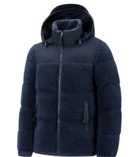 Men's 2026 Cotton Jacket with Velvet Winter Thickened Warm Cold Proof Trendy Cotton Coat for Cold Weather