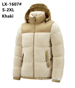 Men's 2026 Cotton Jacket with Velvet Winter Thickened Warm Cold Proof Trendy Cotton Coat for Cold Weather