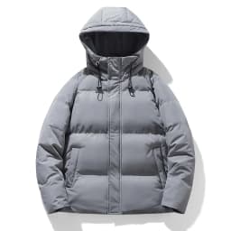 Men's Thick Warm Windproof Cotton Jacket European Size Outdoor Winter New Style Warmth Comfortable Fit for Cold Weather