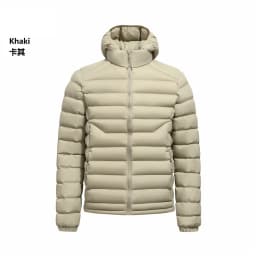 Men's Casual Hooded Cotton Jacket Lightweight Thickened European Size for Middle-Aged And Young Cotton Clothes