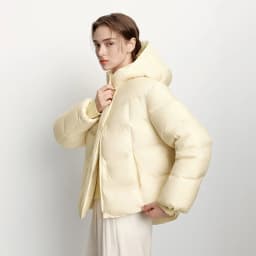 Semir Down Jacket Women Winter Down Waterproof Oil-proof Stain-proof Heat-Generating Anti-Static 2026 New Mid-Length Women