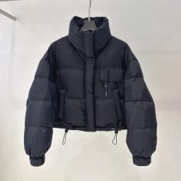 Women's Short Puffer Jacket 2025 New Winter Korean Style Loose Thickened Bread Coat Cotton Outerwear Warm Commute Style