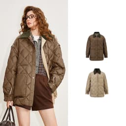 TOYOUTH Women 90% White Duck Down Jacket 2025 Winter New Double Side Antibacterial Turn Down Collar Parka Female Outwear Coat