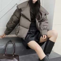 Lagabogy 2025 Winter Puffer Jacket Women Short 90% White Duck Down Coat Female Streetwear Warm Parkas Removable Sleeves Outwear