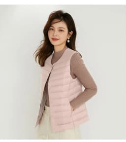 Spring Autumn Women Ultra Light 90% White Duck Down Vest Warm Winter Slim Waistcoat Under Parka Female Liner Portable Outwear