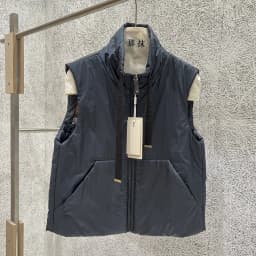 Schinteon Women Camel Down Vest Stand Collar Casual Sleeveless Jacket Simple Solid Color Fashionable Autumn Winter Top New 2026