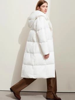 AMII Minimalist 2025 Down Jacket Coat Women Winter Warm Long Bread Puffer Coat Light Thick Quality Fashion Outerwear 12424110