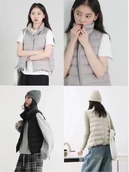 CHIC VEN New Women Down Coats Sleeveless Lightweight 90 White Duck Down Stand Up Collar Female Down Vest Autumn Winter 2026