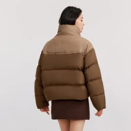 Semir Down Jacket Women Waterproof Patchwork Oversize Stand Collar 2026 Winter New Trendy Coat