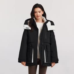 Semir Down Jacket Women Mid-Length Waterproof Oil-proof Stain-proof 2026 New Winter Clothing Coat Women