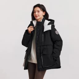 Semir Down Jacket Women Mid-Length Waterproof Oil-proof Stain-proof 2026 New Winter Clothing Coat Women
