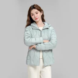 Lightweight Women Down Jacket Fashion Casual  White Duck Down Jackets for Women Warm Thin Portable Outerwear JK-050