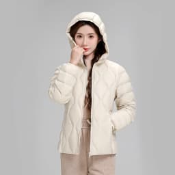 Lightweight Women Down Jacket Fashion Casual  White Duck Down Jackets for Women Warm Thin Portable Outerwear JK-050