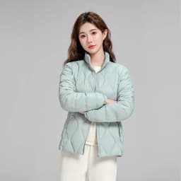 Lightweight Women Down Jacket Fashion Casual  White Duck Down Jackets for Women Warm Thin Portable Outerwear JK-050