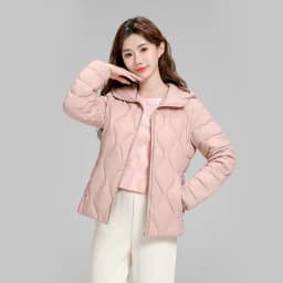 Lightweight Women Down Jacket Fashion Casual  White Duck Down Jackets for Women Warm Thin Portable Outerwear JK-050