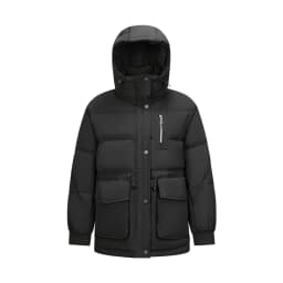 Semir Mid-Length Down Jacket Women Hooded Loose Fit Waist 2026 New Winter korean popular women's clothes