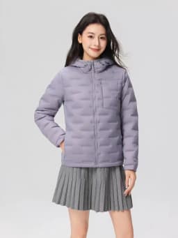 2026 Women's Winter Hooded Coat 90% Duck down Filled Ultra Light Warm Fashion Jacket Autumn Parkas Windbreaker