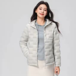 2026 Women's Winter Hooded Coat 90% Duck down Filled Ultra Light Warm Fashion Jacket Autumn Parkas Windbreaker