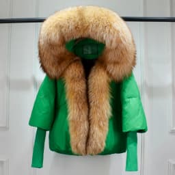 Lagabogy 2025 Winter Women Warm White Duck Down Jacket Loose Hood Puffer Coat Natural Real Fox Fur Collar Thick Luxury Outerwear