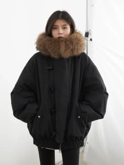 CHIC VEN Korean Women Down Coats Loose Casual Hooded Female Down Jacket Horn Button 90 White Duck Down Jacket Winter 2025