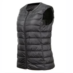 Schinteon S-8XL Women Ultra Light Down Vest Casual Slim White Duck Down Bottoming Sleeveless Winter Warm Liner Clothing