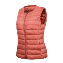 Schinteon S-8XL Women Ultra Light Down Vest Casual Slim White Duck Down Bottoming Sleeveless Winter Warm Liner Clothing