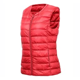 Schinteon S-8XL Women Ultra Light Down Vest Casual Slim White Duck Down Bottoming Sleeveless Winter Warm Liner Clothing