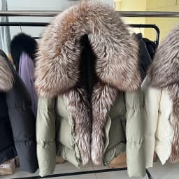 2026 MAOMAOKONG White Duck Down Jacket Winter Women Warm Loose Coat Natural Real Fox Fur Collar Thick Luxury Outerwear Parkas
