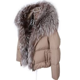 2026 MAOMAOKONG White Duck Down Jacket Winter Women Warm Loose Coat Natural Real Fox Fur Collar Thick Luxury Outerwear Parkas