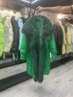 2025 New Winter Women Warm Coat 90% Goose Down Jacket Long Real Fox Fur Collar Thick Luxury Outerwear Female Coat Streetwear
