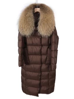 Super thick 400g filling White duck down Bread Coat Female Brand Winter Women's Extended Knee-Length Luxury down Jacket Warm