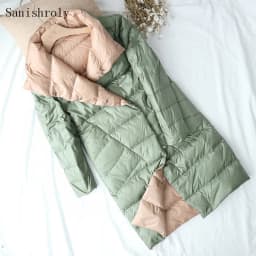 Autumn Double Sided Coat Women Warm Lightweight White Duck Down Coats Oversized Parkas Female Single-breasted Long Winter Jacket