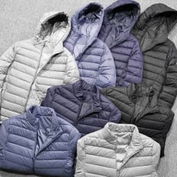New Fluffy 90 down Cotton Jacket Men's Collar Casual Cotton Clothes Lightweight Warm Simple Jacket Outerwear Trendy