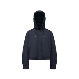BOSIDENG Women Detachable Hood Down Jacket Vintage Short Slim Fit Casual Fashion Winter Outerwear Coat