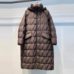 Janveny 2026 New Winter Oversized Over Knee Puffer Jacket Women Solid Long Sleeve Zipper Hooded White Duck Down Coat Warm Parkas