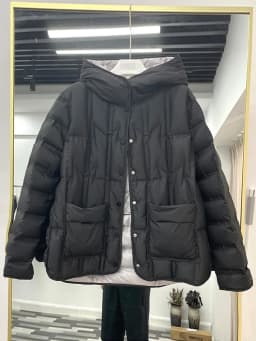 Lagabogy 2025 Winter Women 90% White Duck Down Coat Female Stand Collar Single-Breasted Puffer Jacket Casual Loose Hooded Parkas