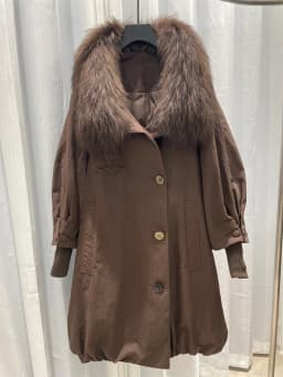 Lagabogy New Luxury Real Raccoon Fur Puffer Jacket Outerwear Women Long Thick Warm White Duck Down Jacket Female Loose Parkas