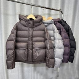 Lagabogy 2025 New Winter Women Short Parkas Warm Casual Loose  White Duck Down Coats Female Solid Oversize Soft Puffer Jacket