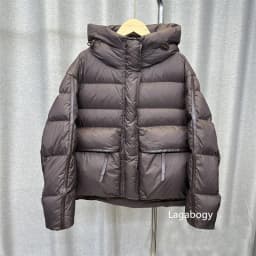 Lagabogy 2025 New Winter Women Short Parkas Warm Casual Loose  White Duck Down Coats Female Solid Oversize Soft Puffer Jacket