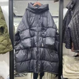 Janveny 2025 New Winter Hooded Drawstring Loose Puffer Jacket Women Solid Casual Silhouette Long 90% White Duck Down Warm Coat