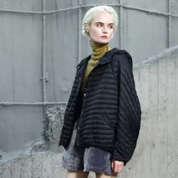 Lagabogy 2026 Winter Vintage Women Oversized Hood Puffer Jacket Female Casual Ultra Light Lantern Sleeve 90%White Duck Down Coat