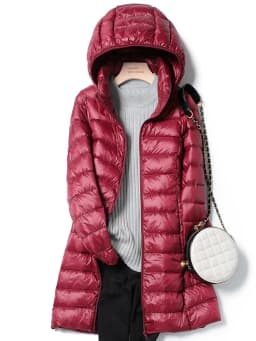 NewBang 4XL 5XL Plus Long Down Jacket Women Winter Ultra Light Down Jacket Women With Hooded Down Coat Female Big Size Coats