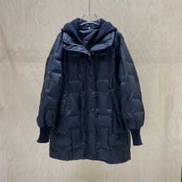 Lagabogy 2025 New Winter Women Long White Duck Down Jacket Female Casual Loose Warm Parkas Knitted Hat Detachable Puffer Coat