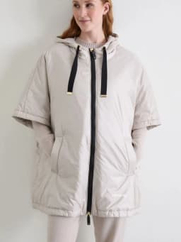 Janveny 2025 New Fashion Winter 90% White Duck Down Vest With Hood Women Casual Warm Loose Sleeveless Puffer Down Waistcoats