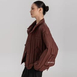 Janveny 2026 New Autumn Winter Lightweight Loose Puffer Down Coat Women Stand Up Collar Warm Casual White Duck Down Short Jacket