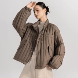 Janveny 2026 New Autumn Winter Lightweight Loose Puffer Down Coat Women Stand Up Collar Warm Casual White Duck Down Short Jacket