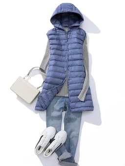 SEDUTMO Winter Duck Down Vest Women Ultra Light Thin Long hooded Jackets Slim Waistcoat Casual Basic Parkas ED1769