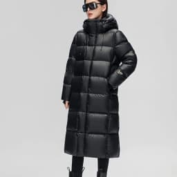 Women Clothes 2026 New Fashion Warm Hooded Women's Down Jackek Winter White Duck Down Thickened Black Women's Down Jacket H386